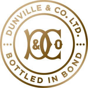 Dunville's Whiskey D&Co stamp logo