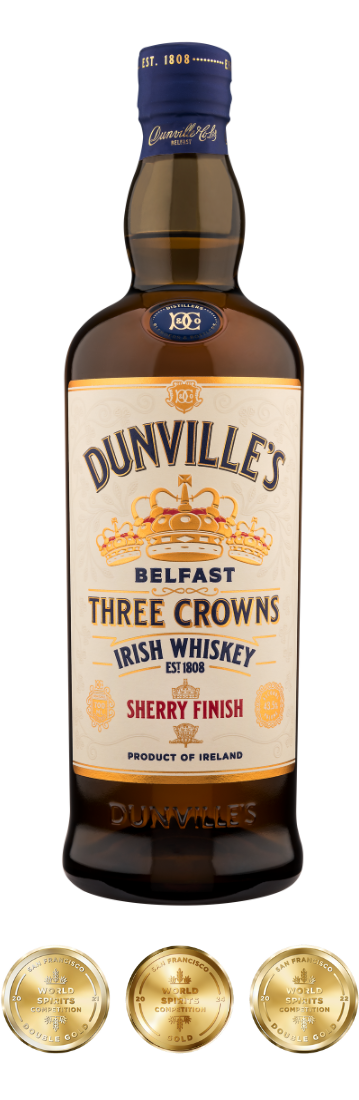 Dunville's Three Crowns Sherry Cask Finish Irish Whiskey